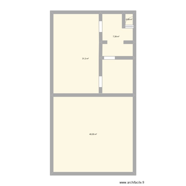 plan maison 1. Plan de 0 pièce et 0 m2