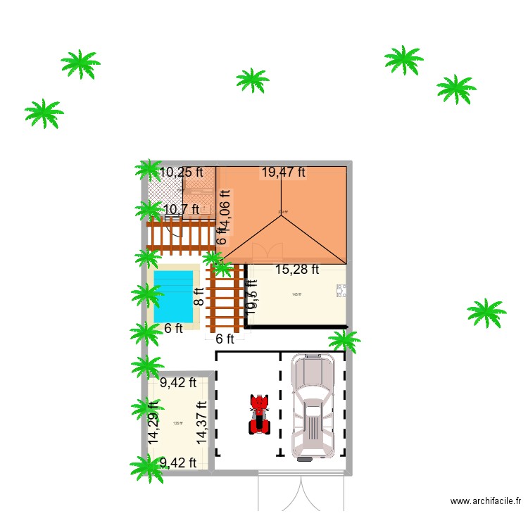 le paru paru 2. Plan de 0 pièce et 0 m2