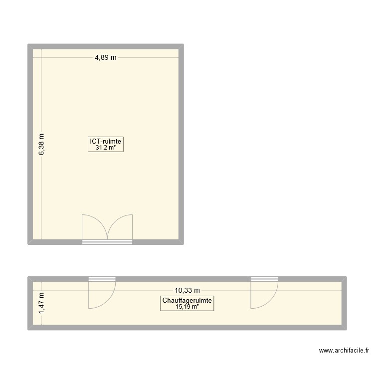 Plan A. Plan de 0 pièce et 0 m2
