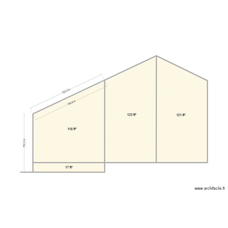 Car Port and Barn. Plan de 4 pièces et 35 m2