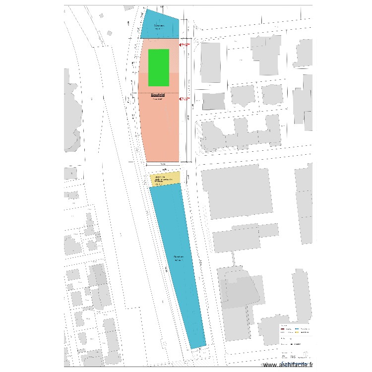 Leinfelden. Plan de 0 pièce et 0 m2