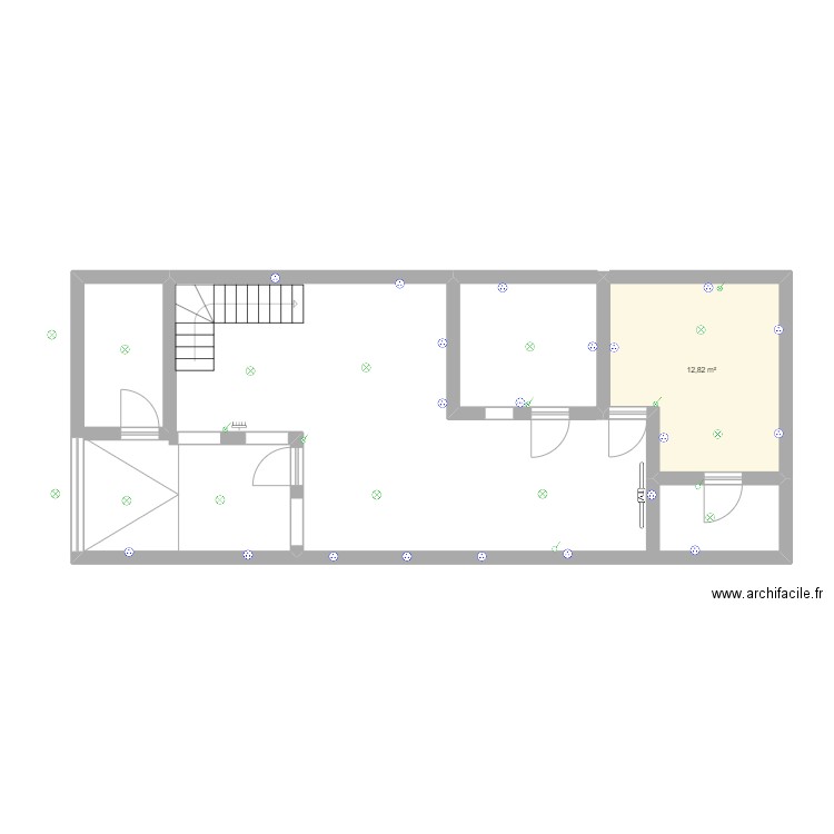 casa. Plan de 0 pièce et 0 m2