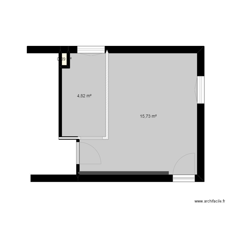 Noemi ( Cocina estado actual). Plan de 0 pièce et 0 m2