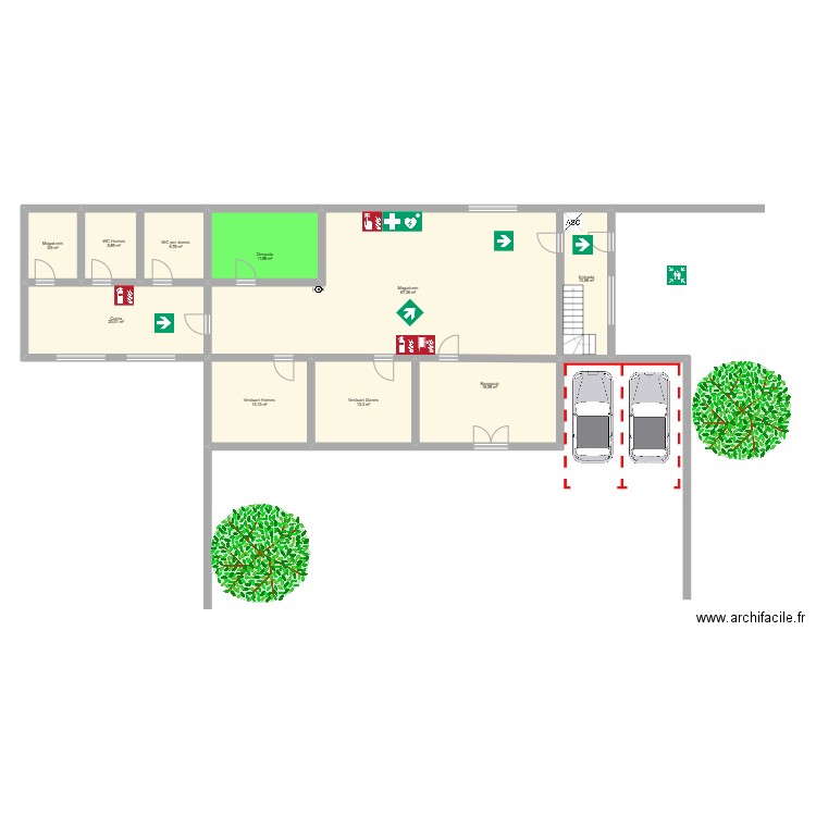 Planta baixa. Plan de 0 pièce et 0 m2