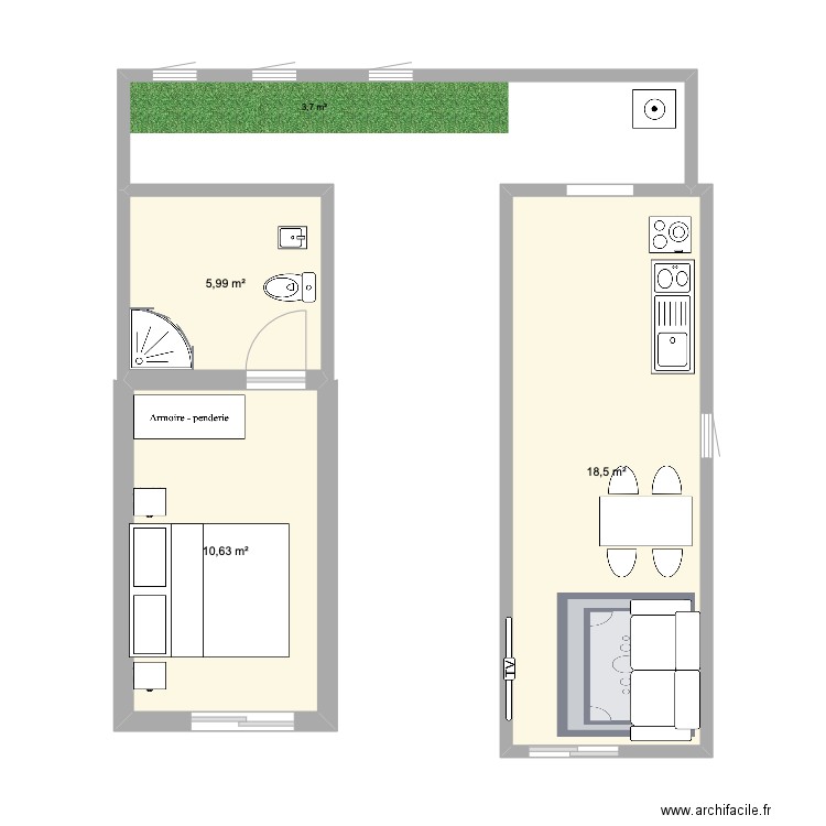 PROYECTO DISEÑO. Plan de 0 pièce et 0 m2