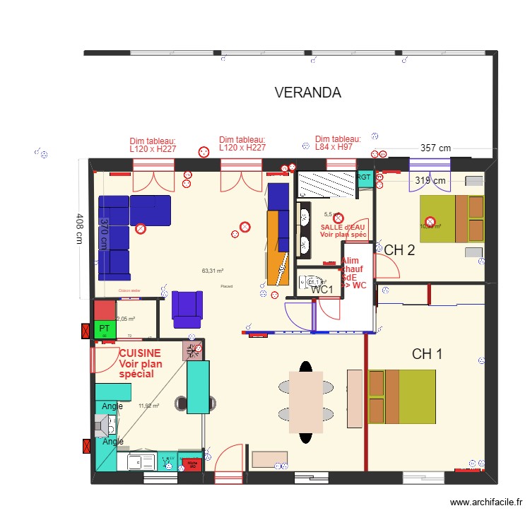 NIEUL Apr&egrave;s travaux  de 2024/2. Plan de 0 pièce et 0 m2