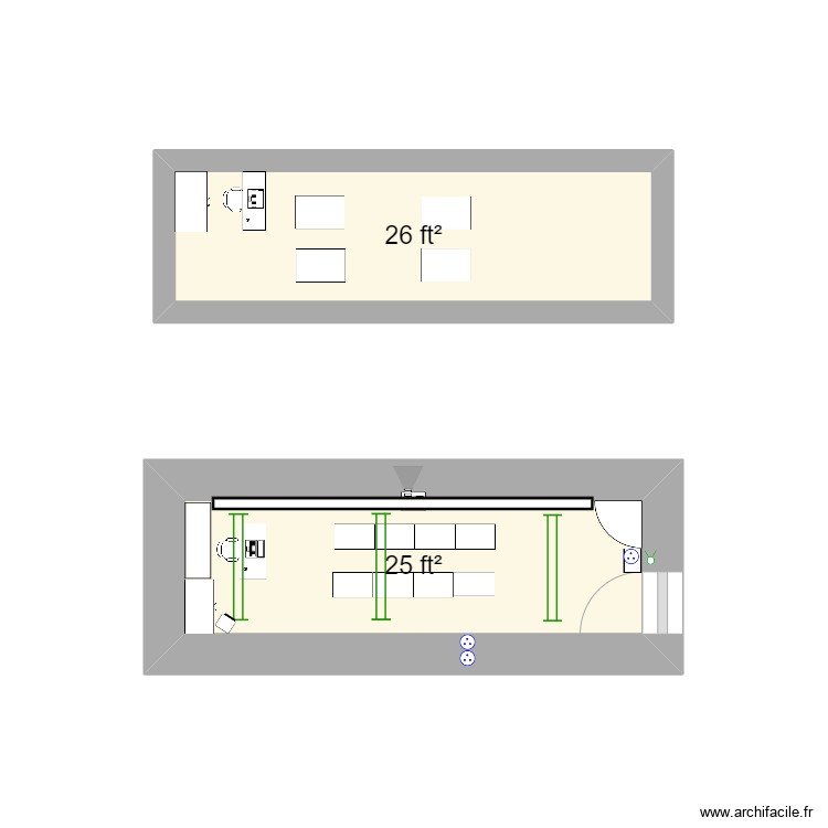 119 room. Plan de 0 pièce et 0 m2
