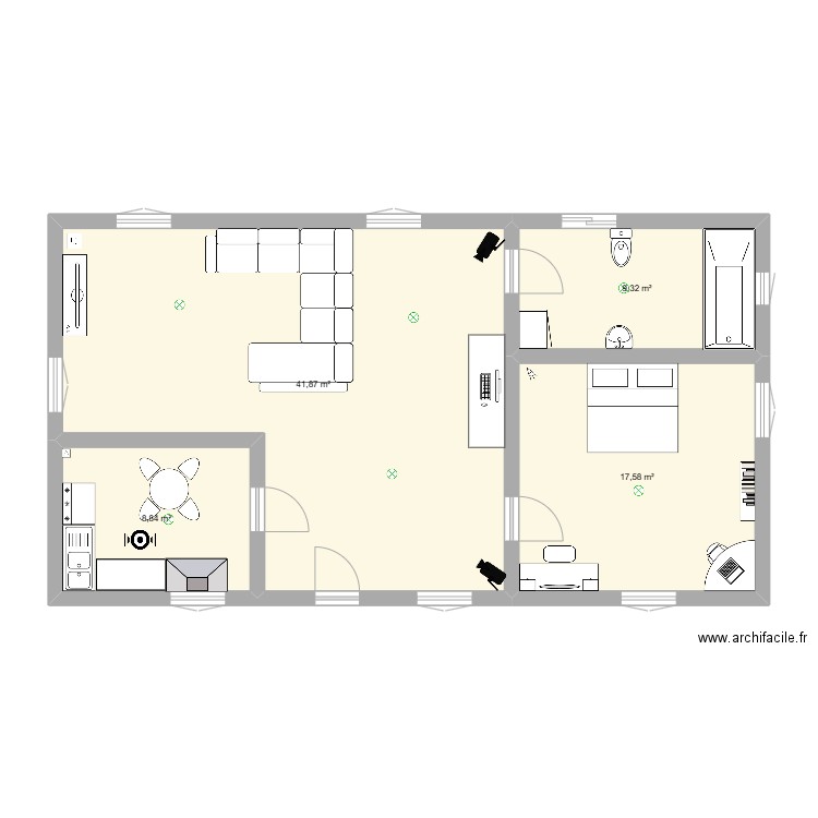 smart HOME. Plan de 0 pièce et 0 m2