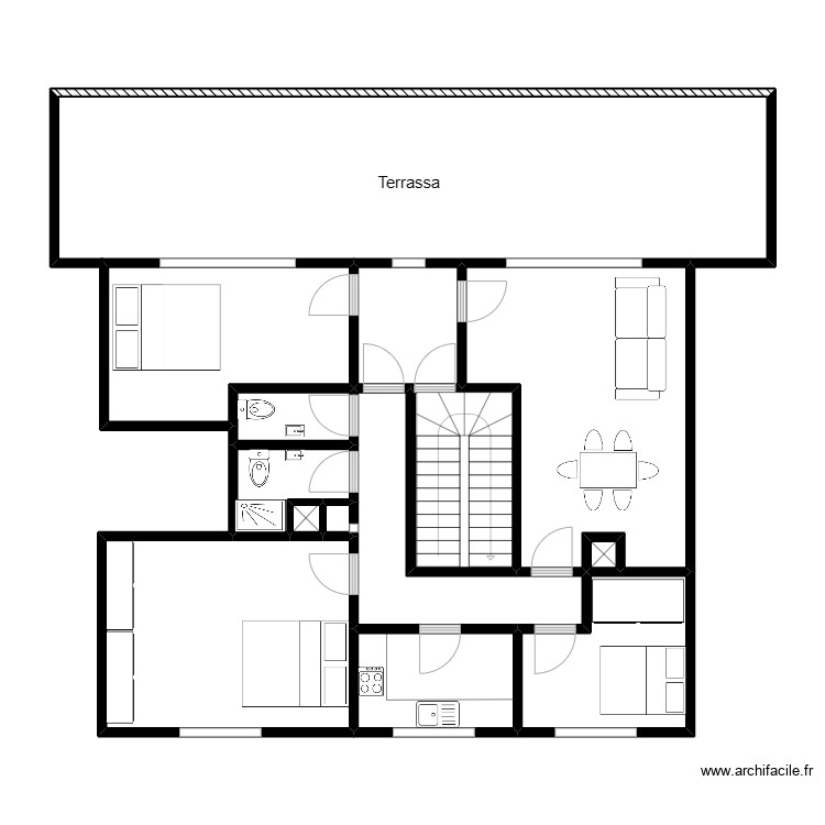 RFigueras. Plan de 0 pièce et 0 m2