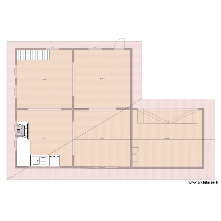 House. Plan de 0 pièce et 0 m2