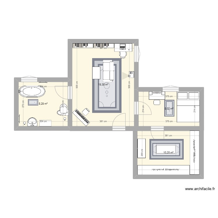 CINDERELLA2. Plan de 0 pièce et 0 m2