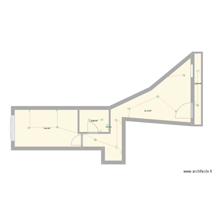 1 ARS. Plan de 0 pièce et 0 m2