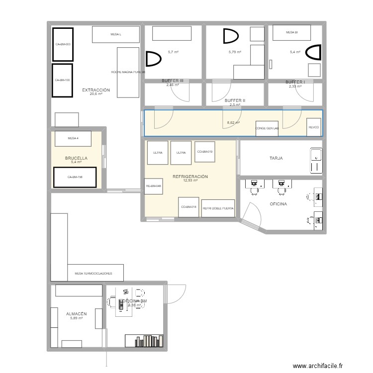 PLANO BM HN. Plan de 0 pièce et 0 m2