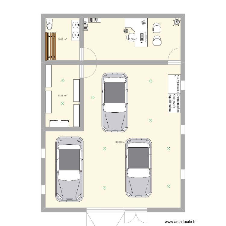 taller ferran i bernie. Plan de 0 pièce et 0 m2