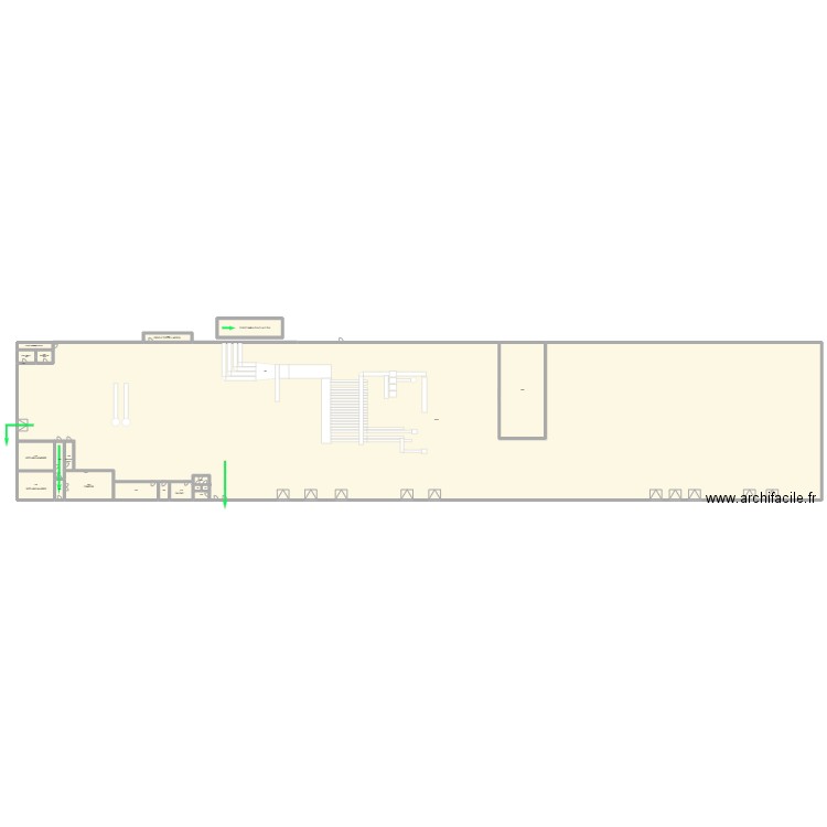 Camar evacuación 2025. Plan de 0 pièce et 0 m2
