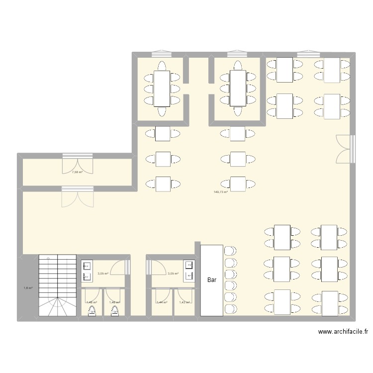 Floor plan. Plan de 0 pièce et 0 m2