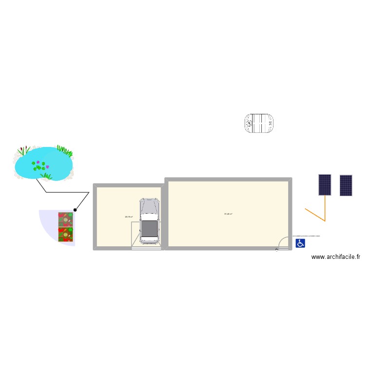 Personal project. Plan de 0 pièce et 0 m2