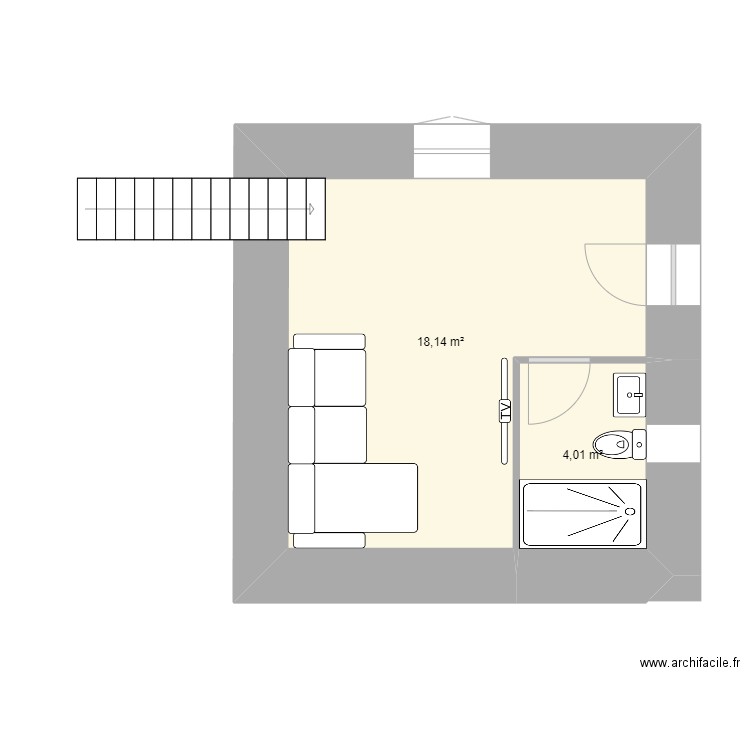 Vega añadido altillo. Plan de 0 pièce et 0 m2
