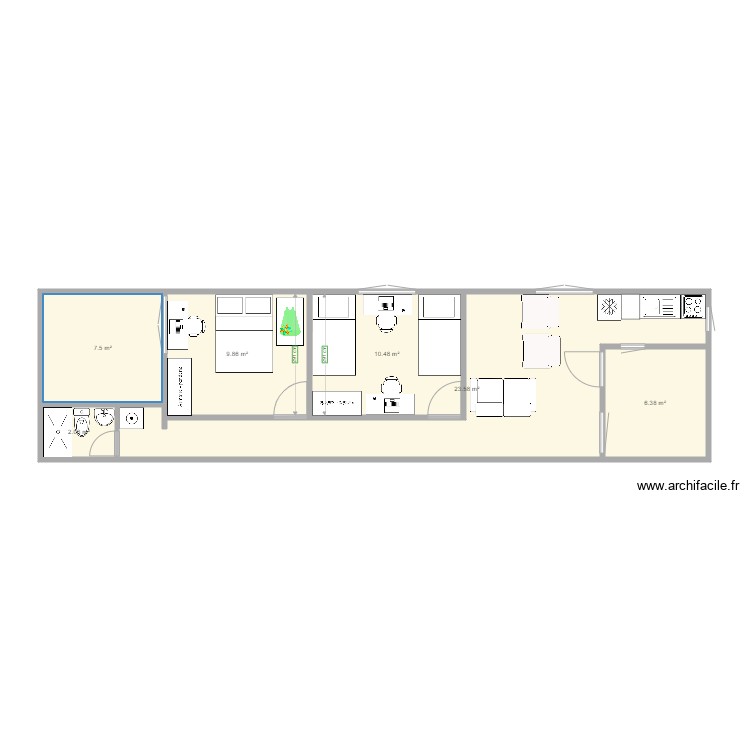 Don LUIS. Plan de 0 pièce et 0 m2