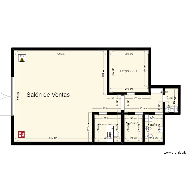 Odontomed. Plan de 0 pièce et 0 m2