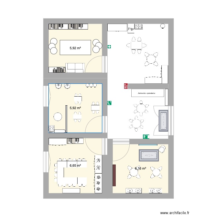 Layout 3D Model . Plan de 0 pièce et 0 m2