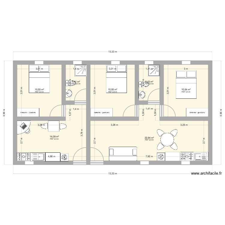 Nuevo proyecto. Plan de 0 pièce et 0 m2