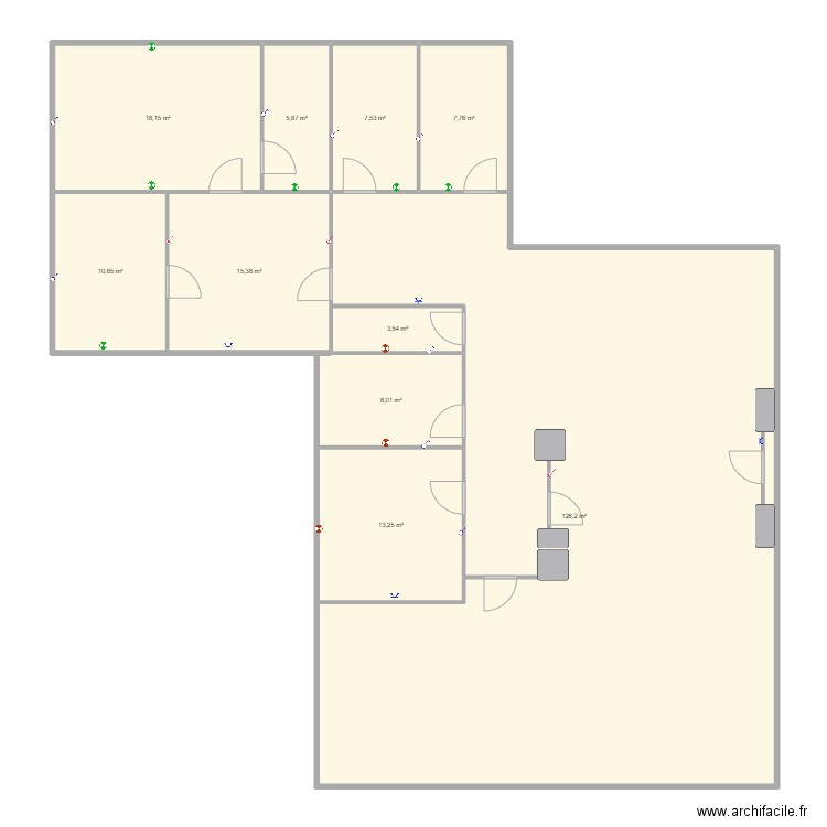 planol. Plan de 0 pièce et 0 m2