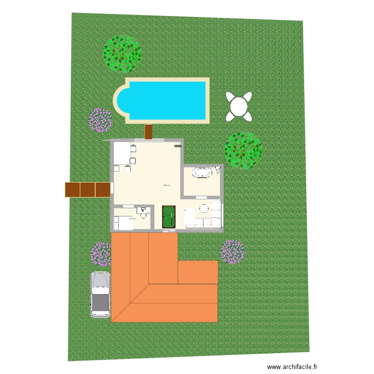 Proyecto voca. Plan de 0 pièce et 0 m2