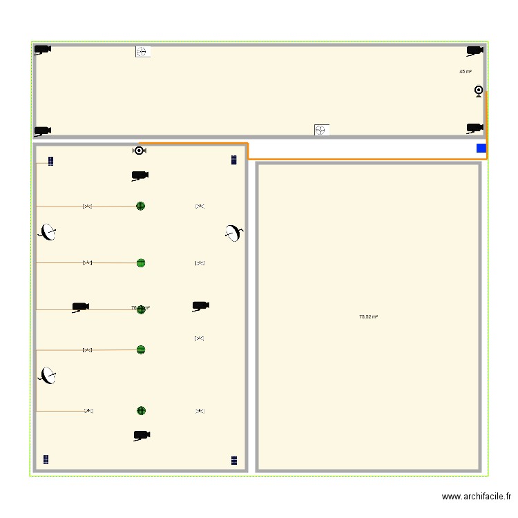 vivero general. Plan de 0 pièce et 0 m2