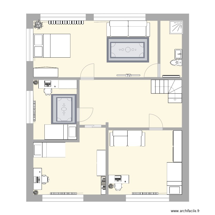 Maja plaan . Plan de 0 pièce et 0 m2