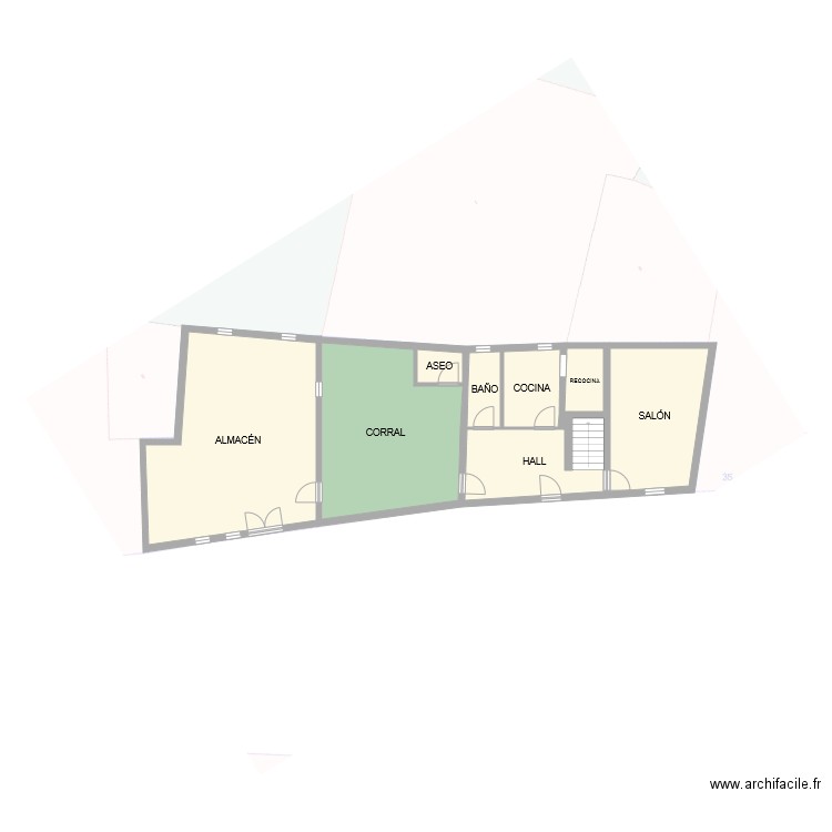 PLANTA BAJA ALCALA. Plan de 0 pièce et 0 m2
