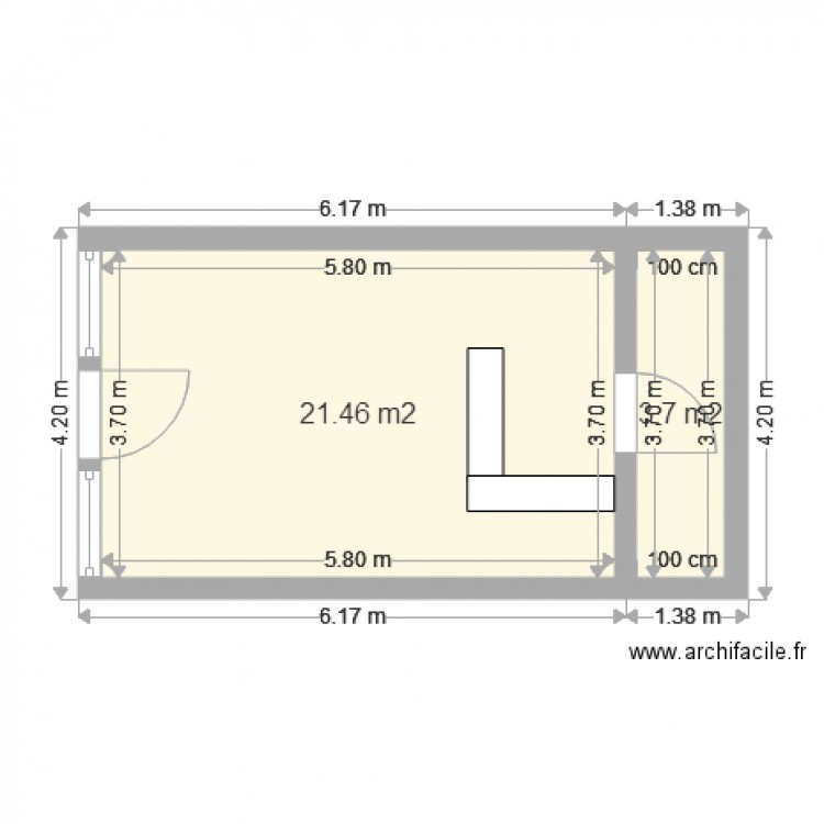 55275. Plan de 0 pièce et 0 m2