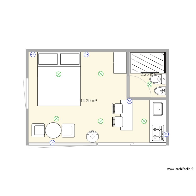 Rodamontal. Plan de 0 pièce et 0 m2