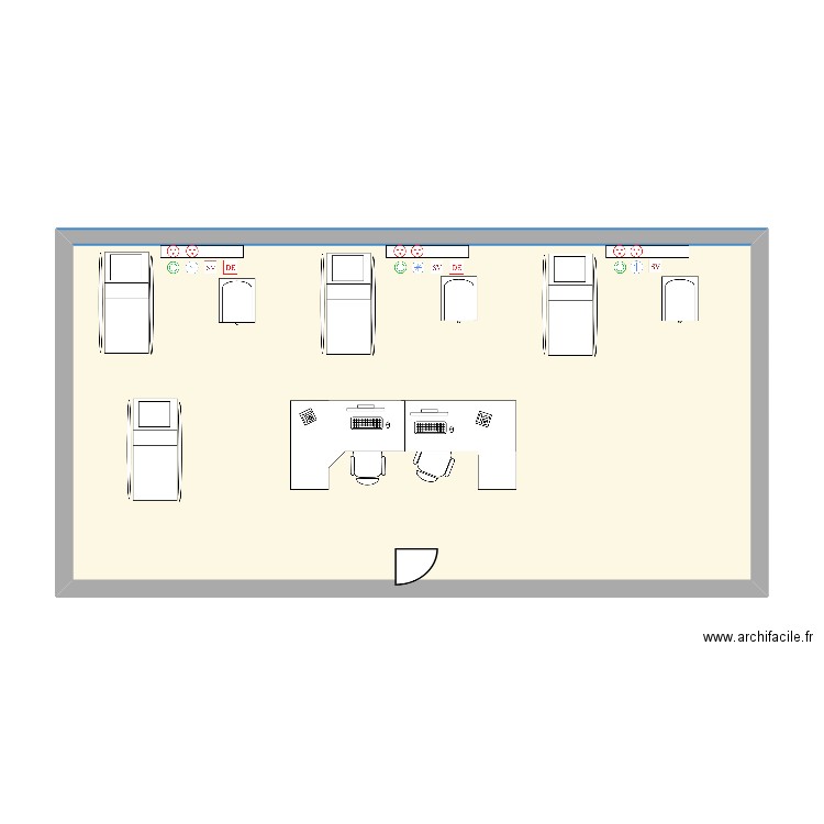 partos. Plan de 0 pièce et 0 m2