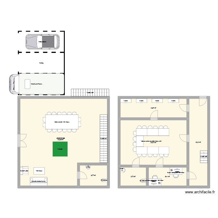 ropa. Plan de 0 pièce et 0 m2