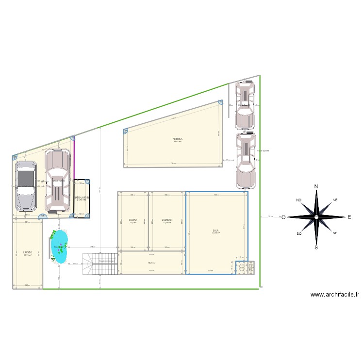 micasa 3. Plan de 0 pièce et 0 m2