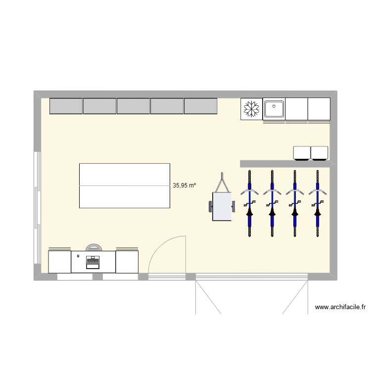 Poolhouse Kalkhoven. Plan de 0 pièce et 0 m2