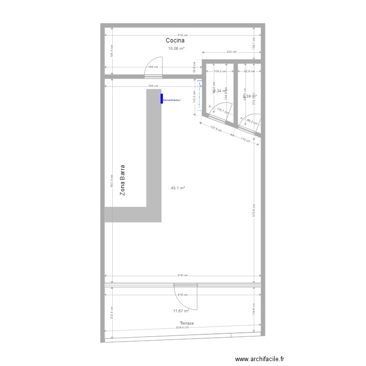 55140 Después Modificacion. Plan de 0 pièce et 0 m2