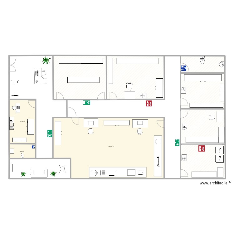 lab. Plan de 0 pièce et 0 m2
