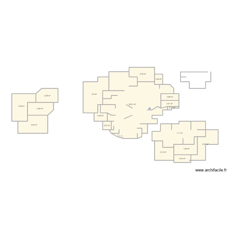 Museuem. Plan de 0 pièce et 0 m2