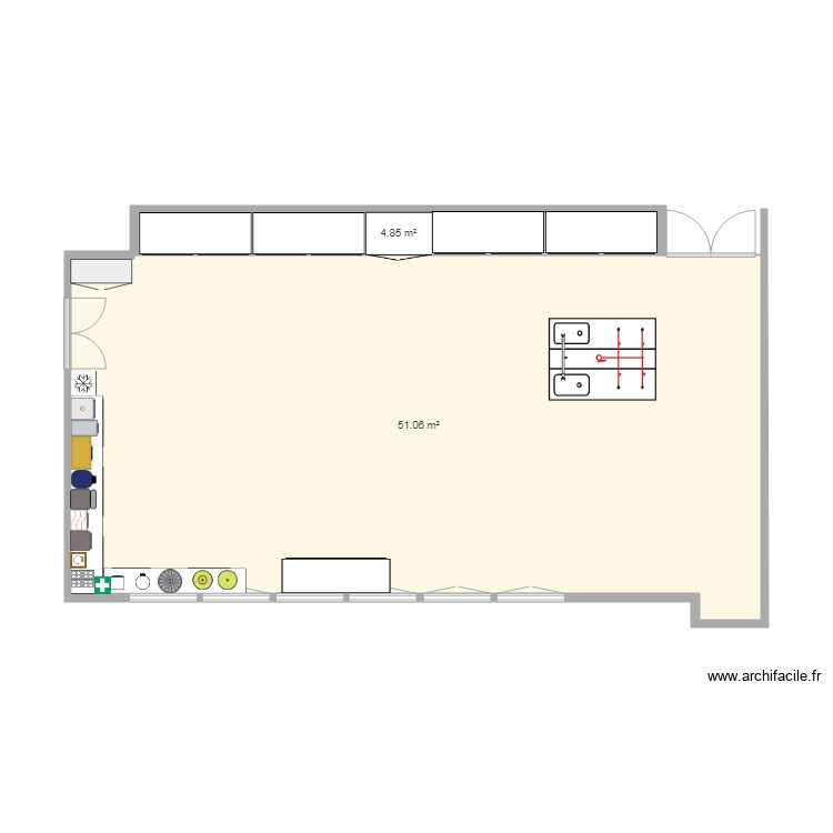 equip. Plan de 0 pièce et 0 m2