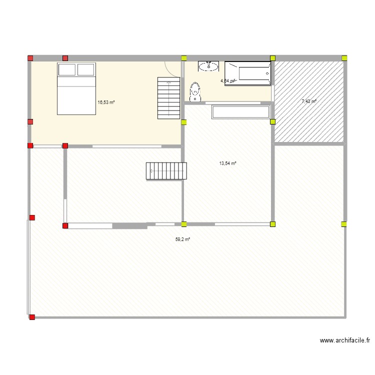 PISO 3. Plan de 0 pièce et 0 m2