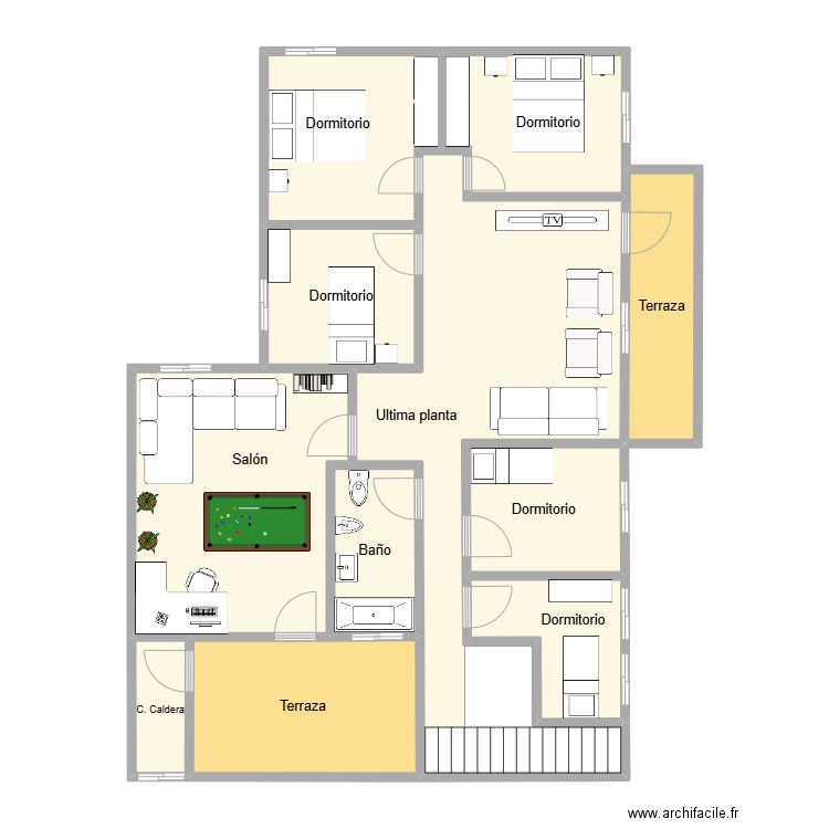 plano nuevas escuelas. Plan de 0 pièce et 0 m2