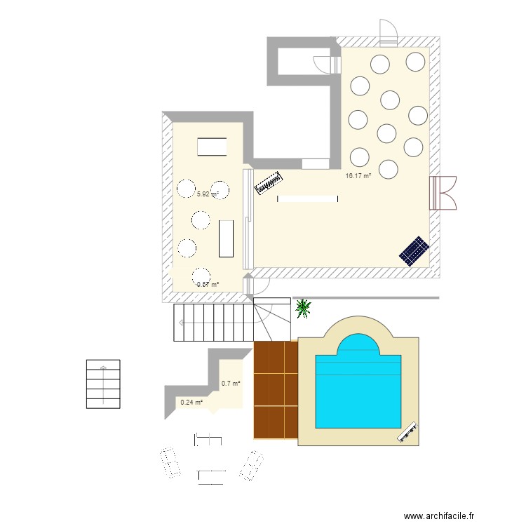 boda Detjen Telechea. Plan de 0 pièce et 0 m2