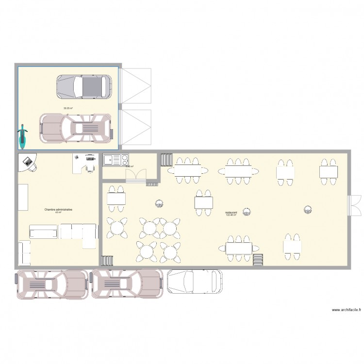 frans huis. Plan de 0 pièce et 0 m2