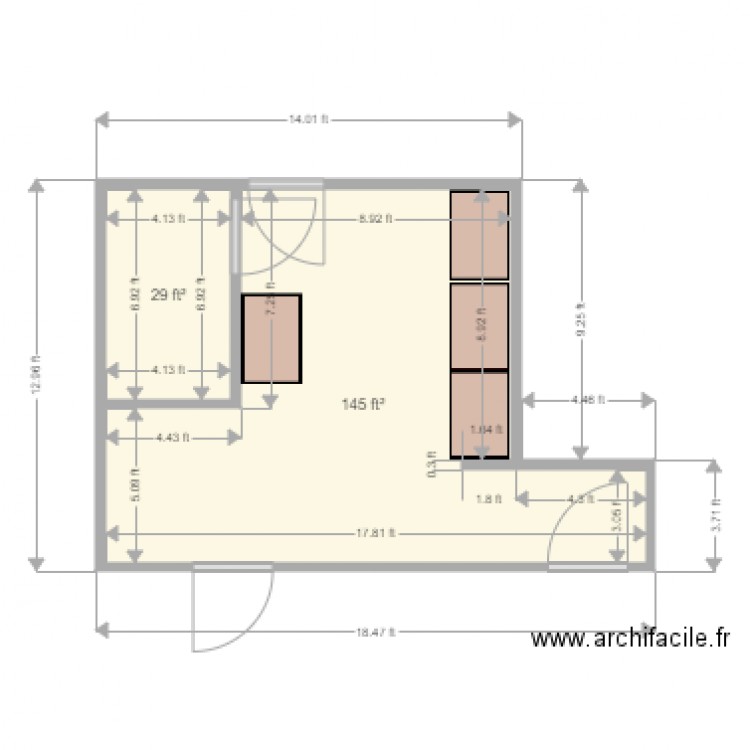 Laundry. Plan de 0 pièce et 0 m2