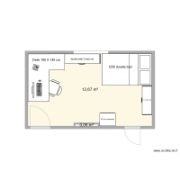 Bedroom with furniture