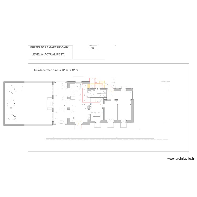 Финал продуктов питания и напитков. Plan de 0 pièce et 0 m2