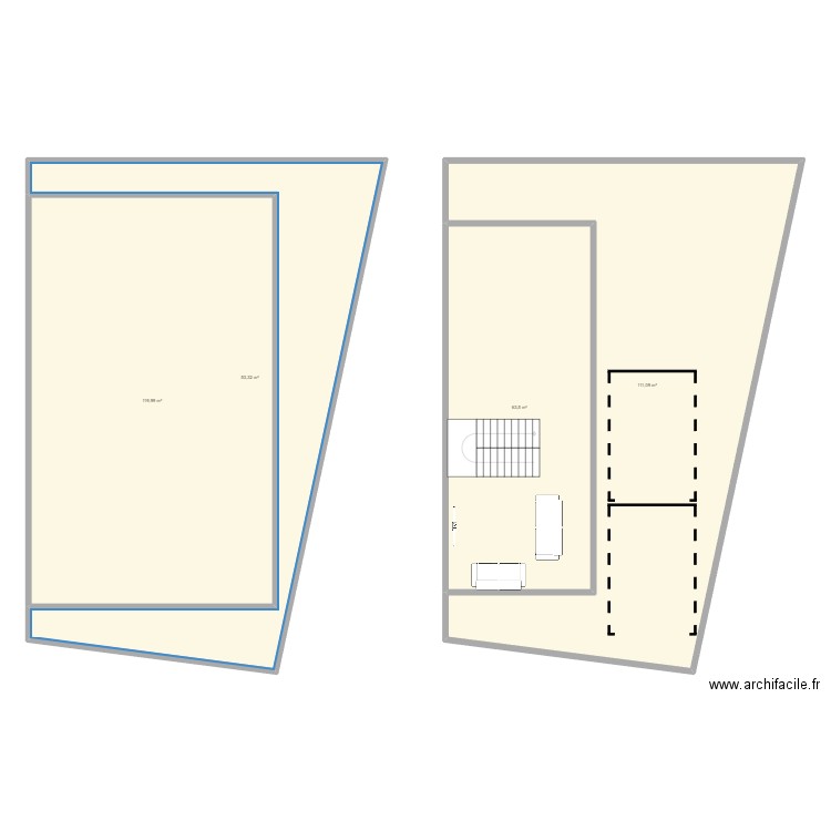 maderas. Plan de 0 pièce et 0 m2