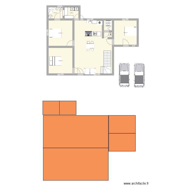 Plan miguel. Plan de 0 pièce et 0 m2